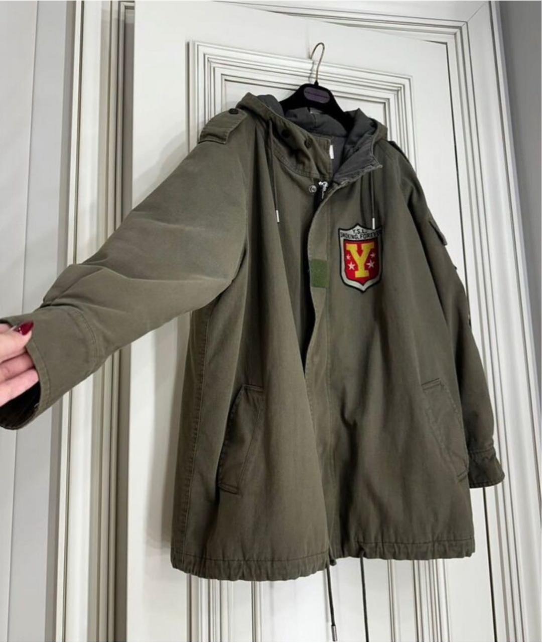 SAINT LAURENT Зеленая куртка, фото 2