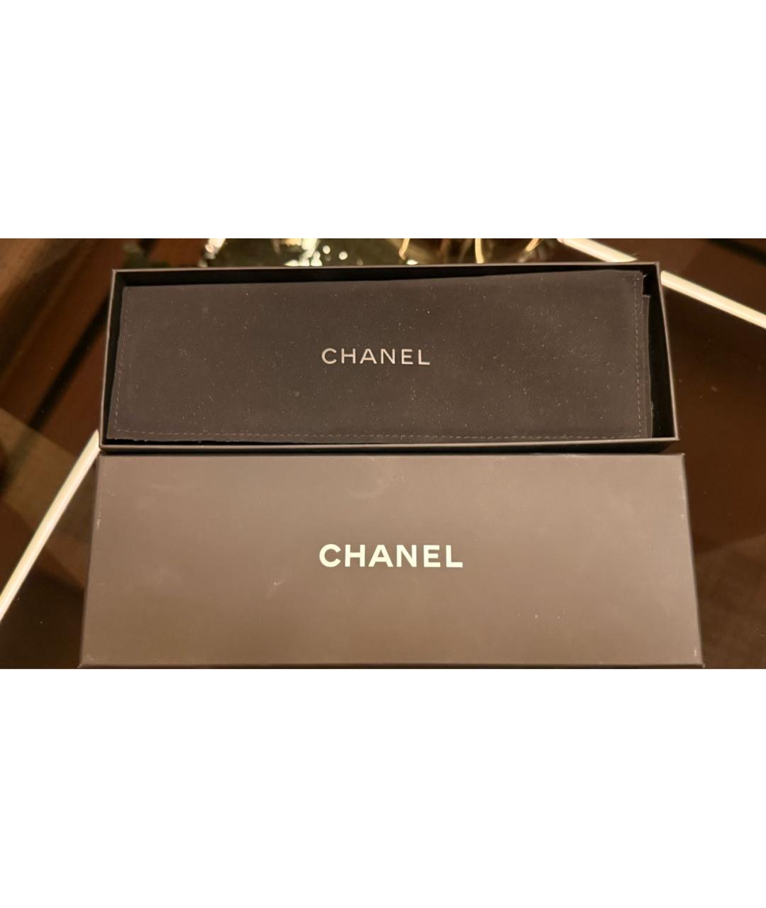 CHANEL Золотое металлическое колье, фото 4