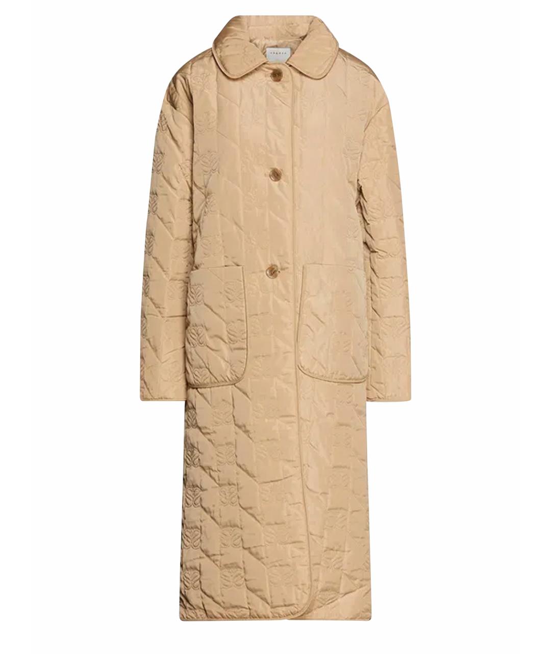 SANDRO Бежевое пальто, фото 1