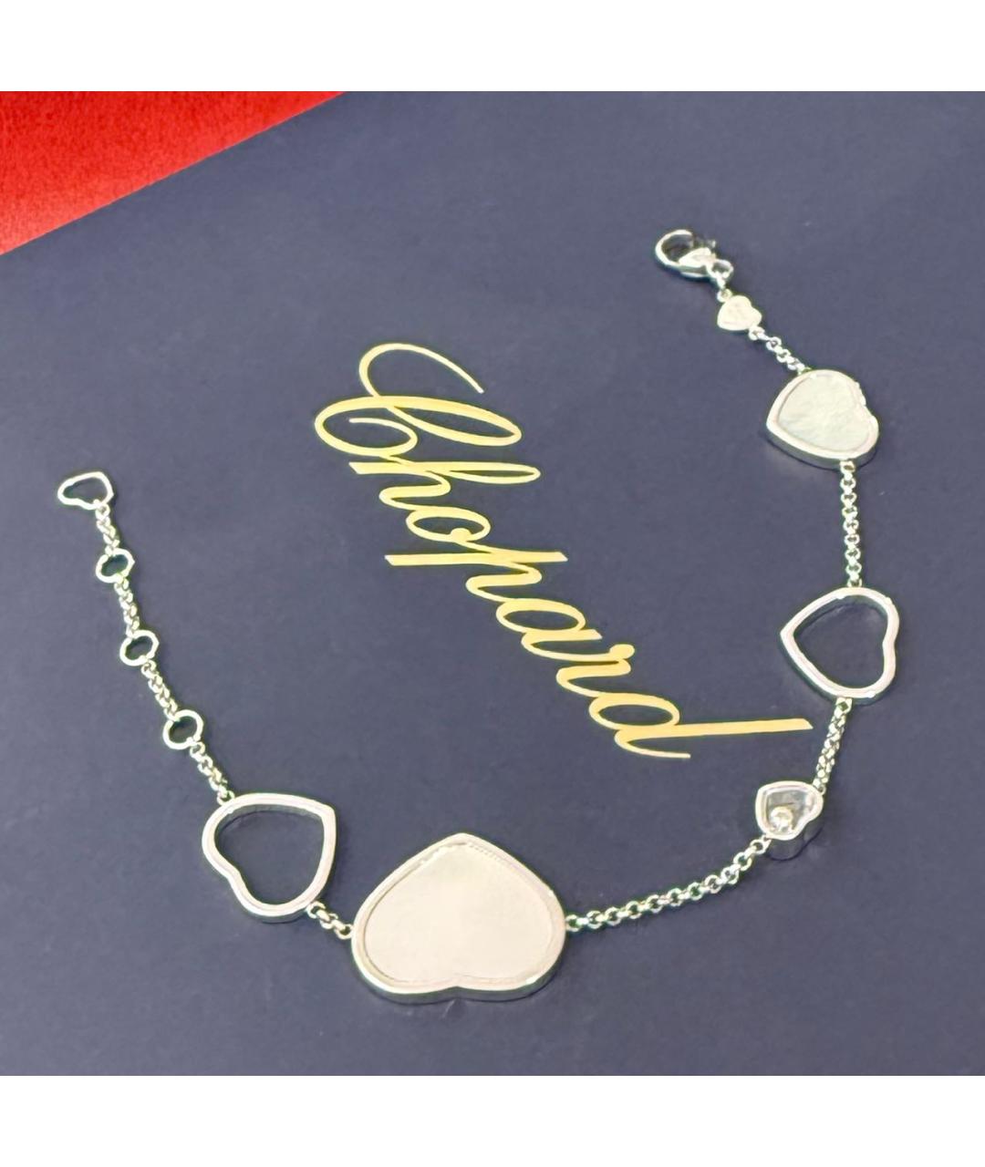 CHOPARD Серебрянный браслет из белого золота, фото 6