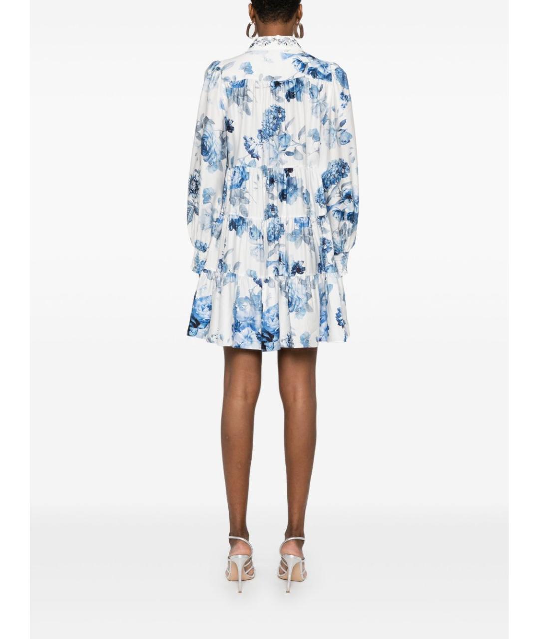 ALICE+OLIVIA Голубое повседневное платье, фото 5