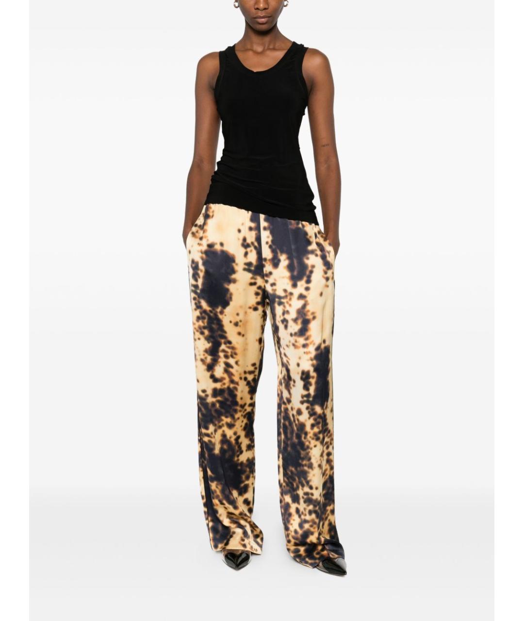 NORMA KAMALI Черная полиэстеровая майка, фото 2