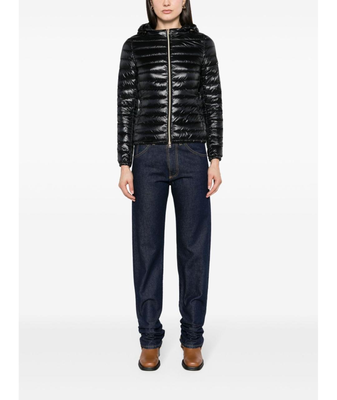 HERNO Черная полиамидовая куртка, фото 4