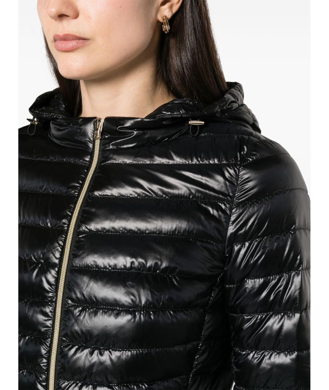 HERNO Черная полиамидовая куртка, фото 2