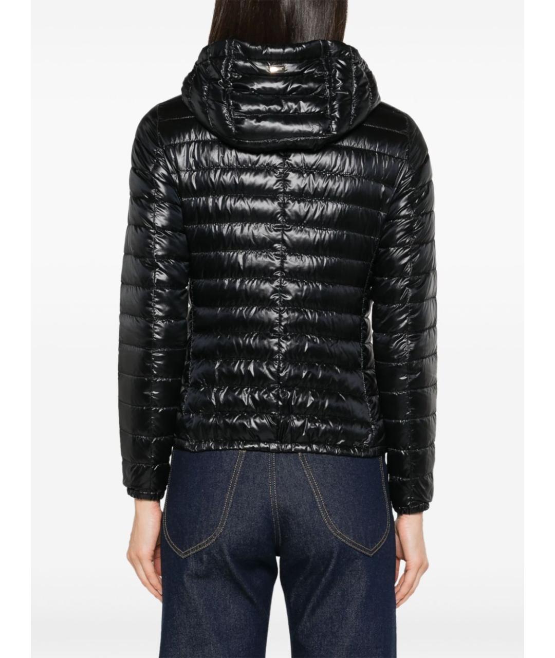 HERNO Черная полиамидовая куртка, фото 5