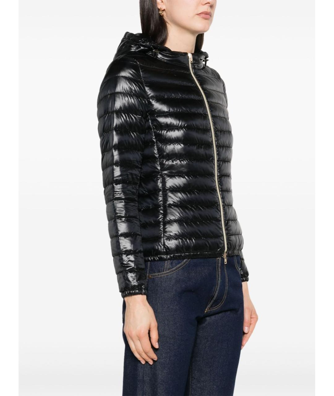 HERNO Черная полиамидовая куртка, фото 3