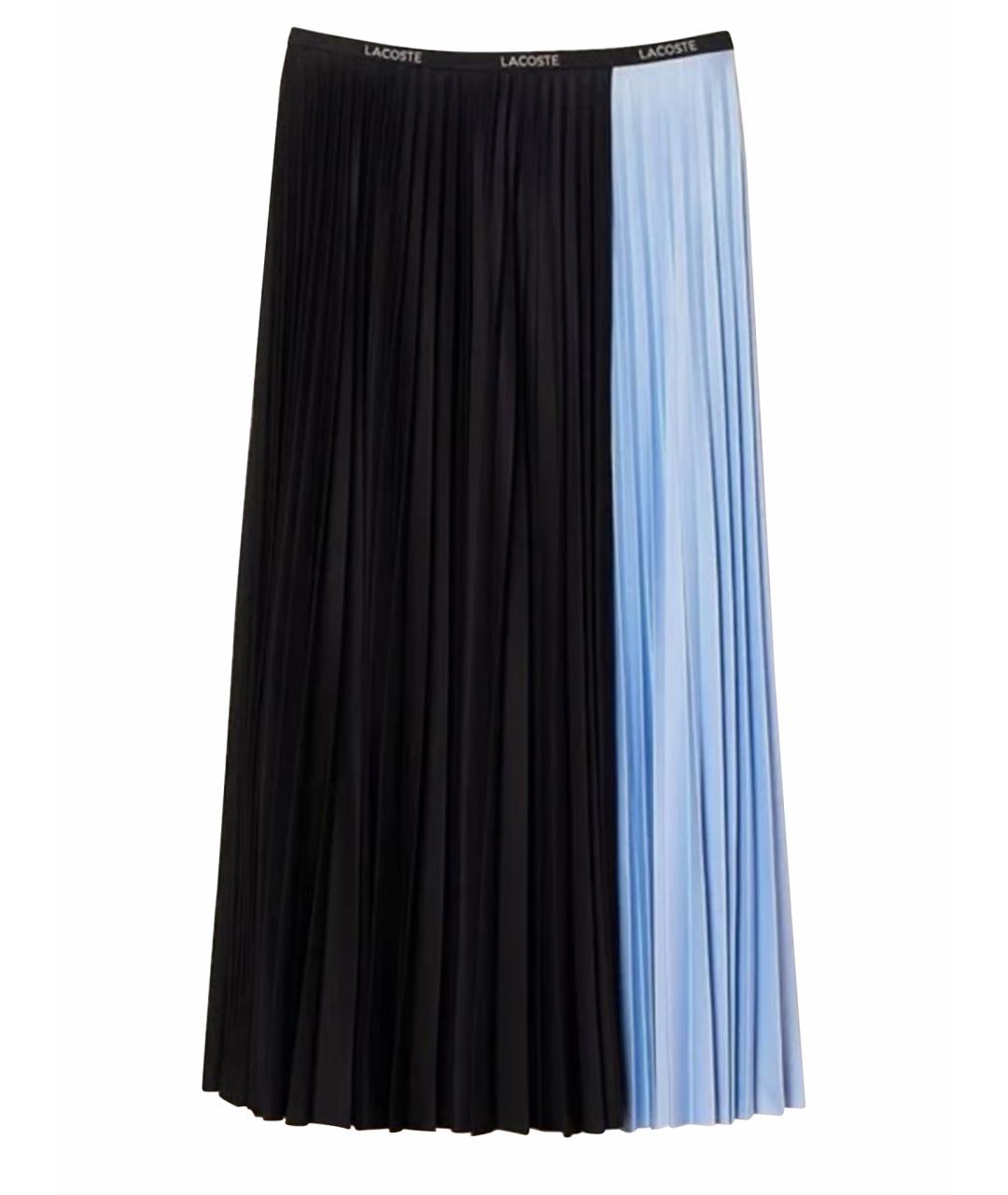 LACOSTE Мульти полиэстеровая юбка миди, фото 1