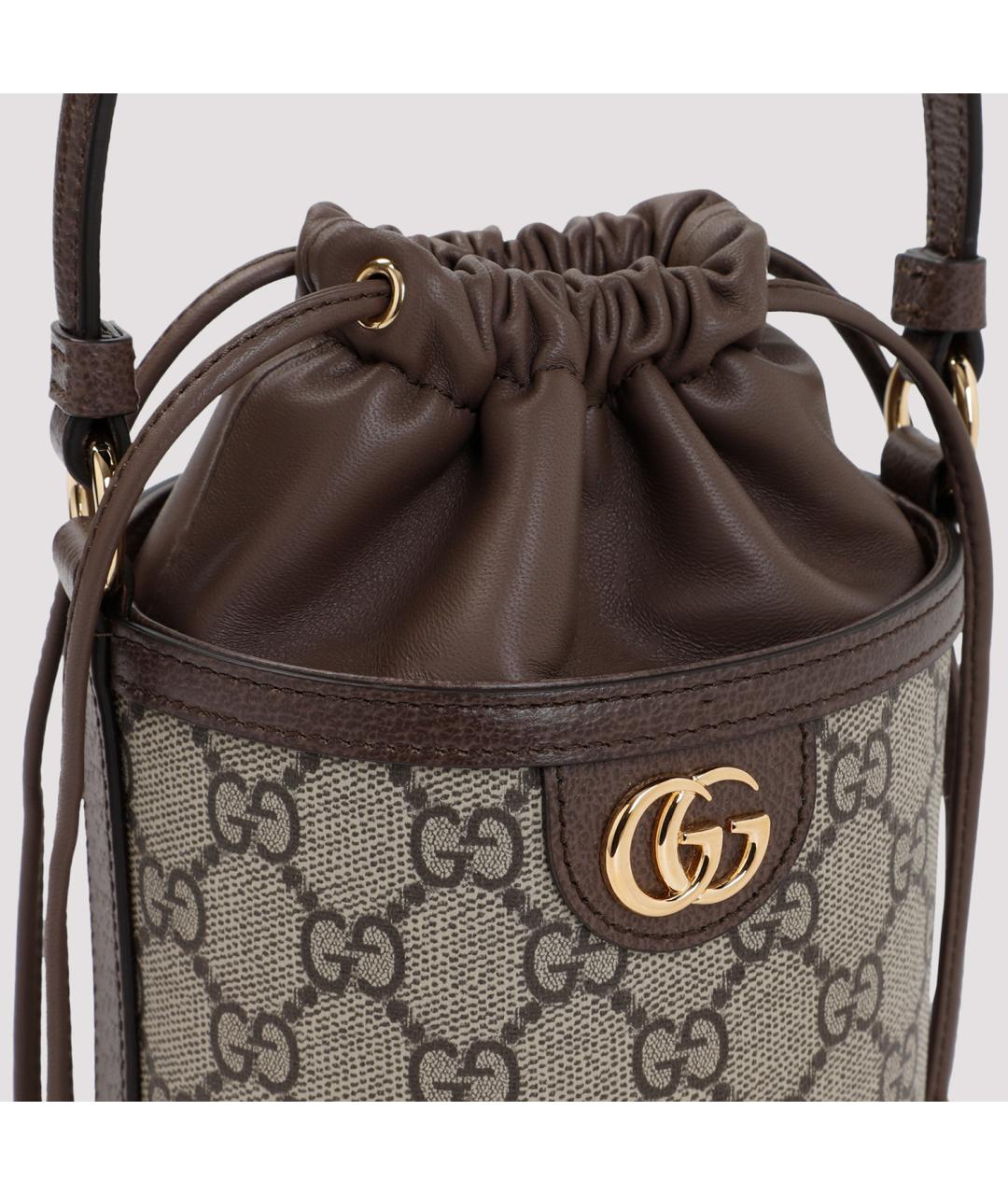 GUCCI Мульти синтетическая сумка с короткими ручками, фото 4