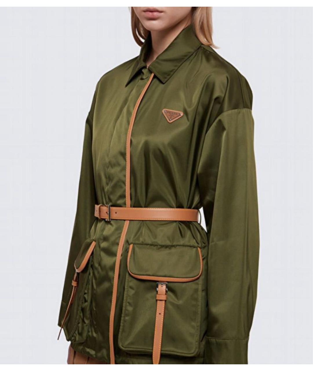 PRADA Хаки куртка, фото 6