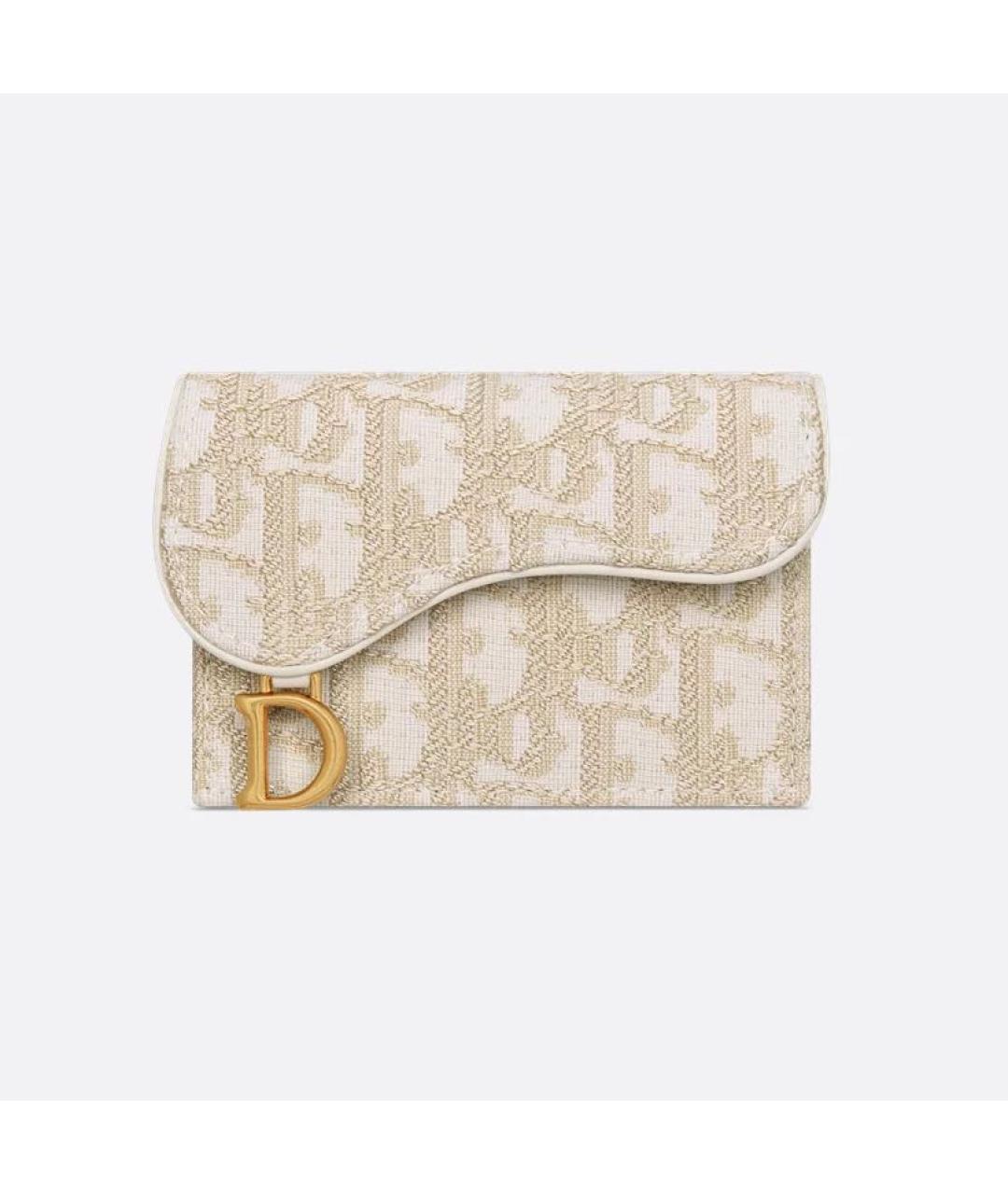 CHRISTIAN DIOR Бежевый кардхолдер, фото 6