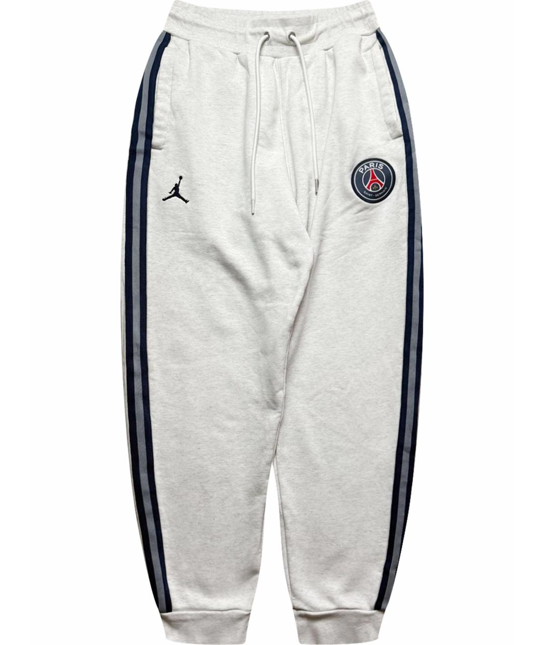 JORDAN Серые хлопковые повседневные брюки, фото 1