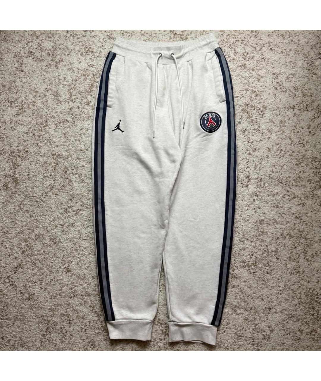 JORDAN Серые хлопковые повседневные брюки, фото 6