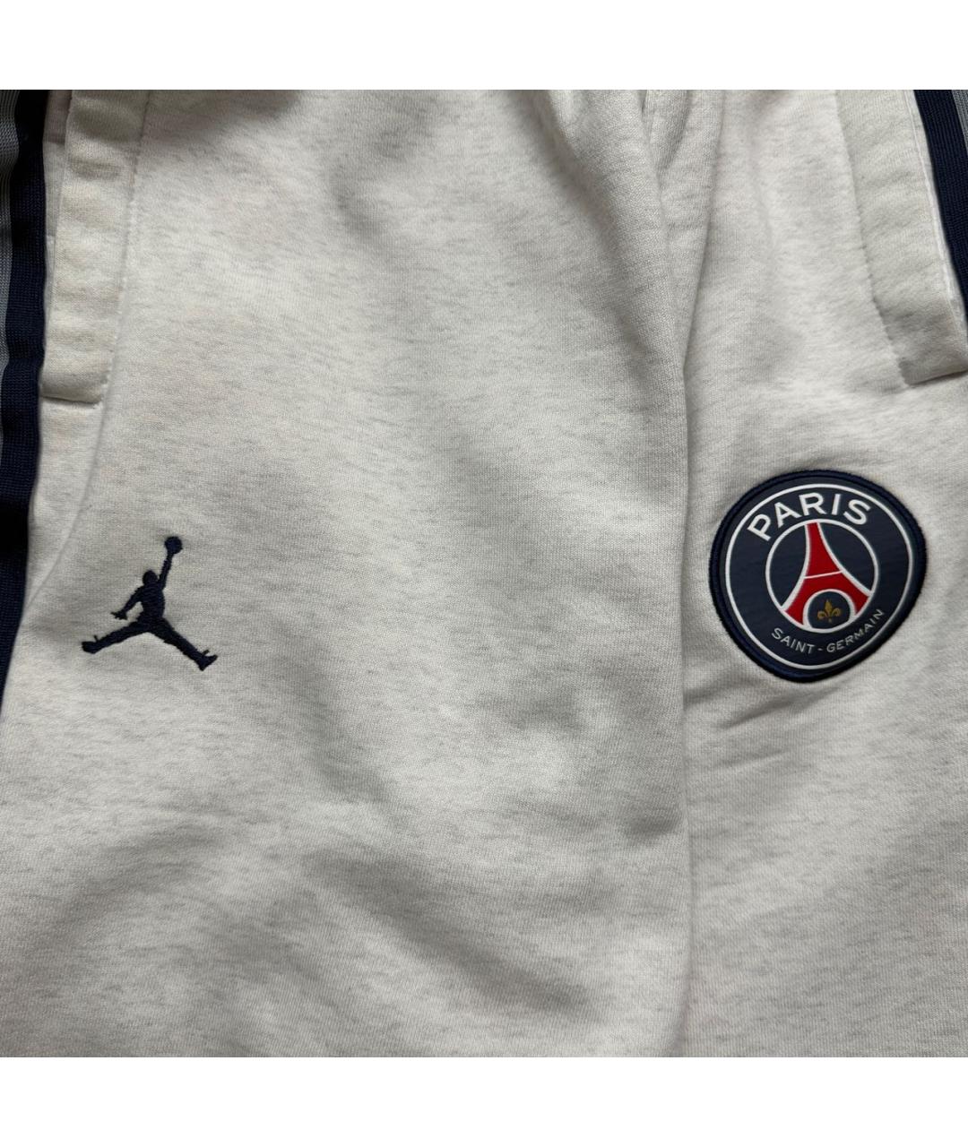 JORDAN Серые хлопковые повседневные брюки, фото 2