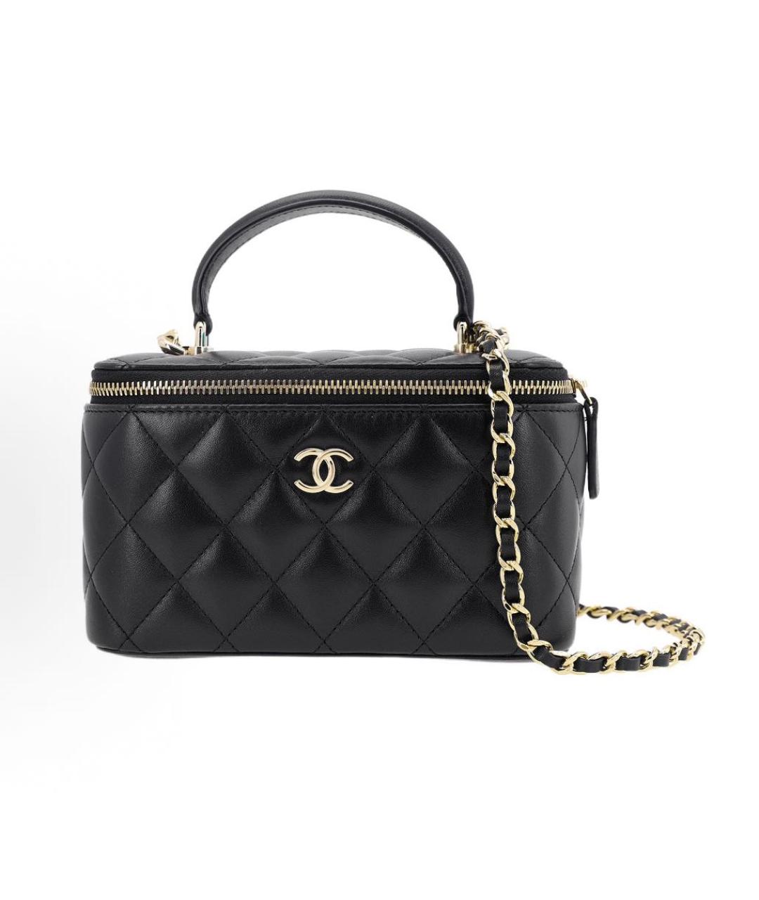 CHANEL Черная сумка через плечо, фото 4