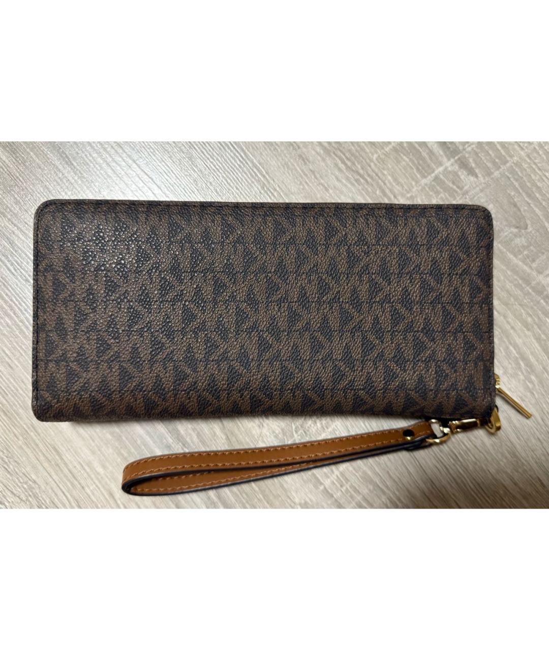 MICHAEL KORS Коричневый кошелек, фото 3