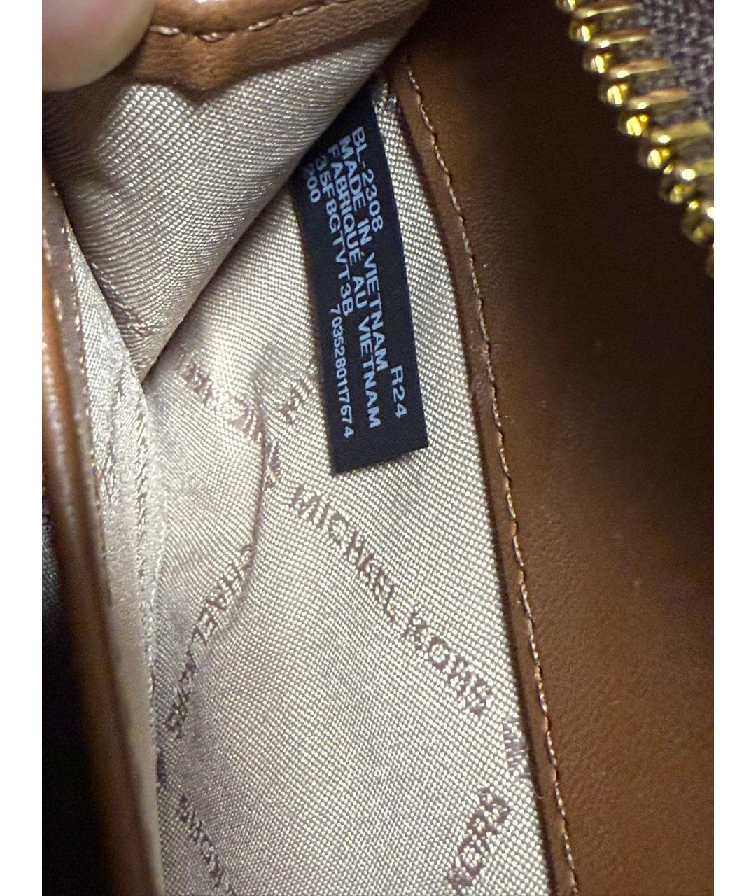 MICHAEL KORS Коричневый кошелек, фото 6