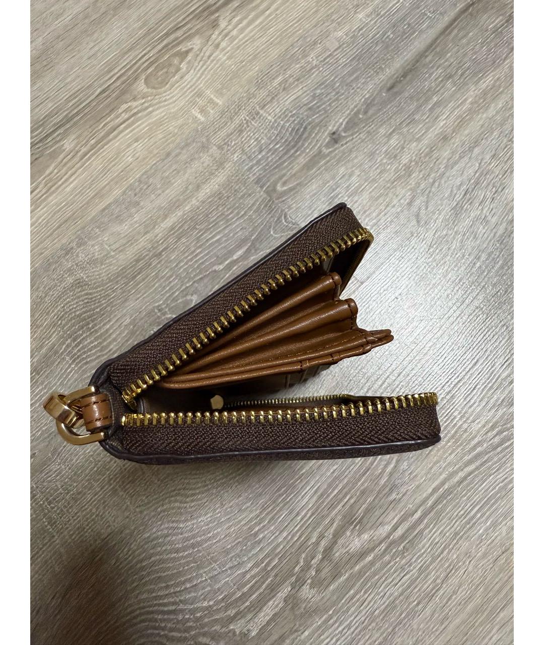 MICHAEL KORS Коричневый кошелек, фото 5