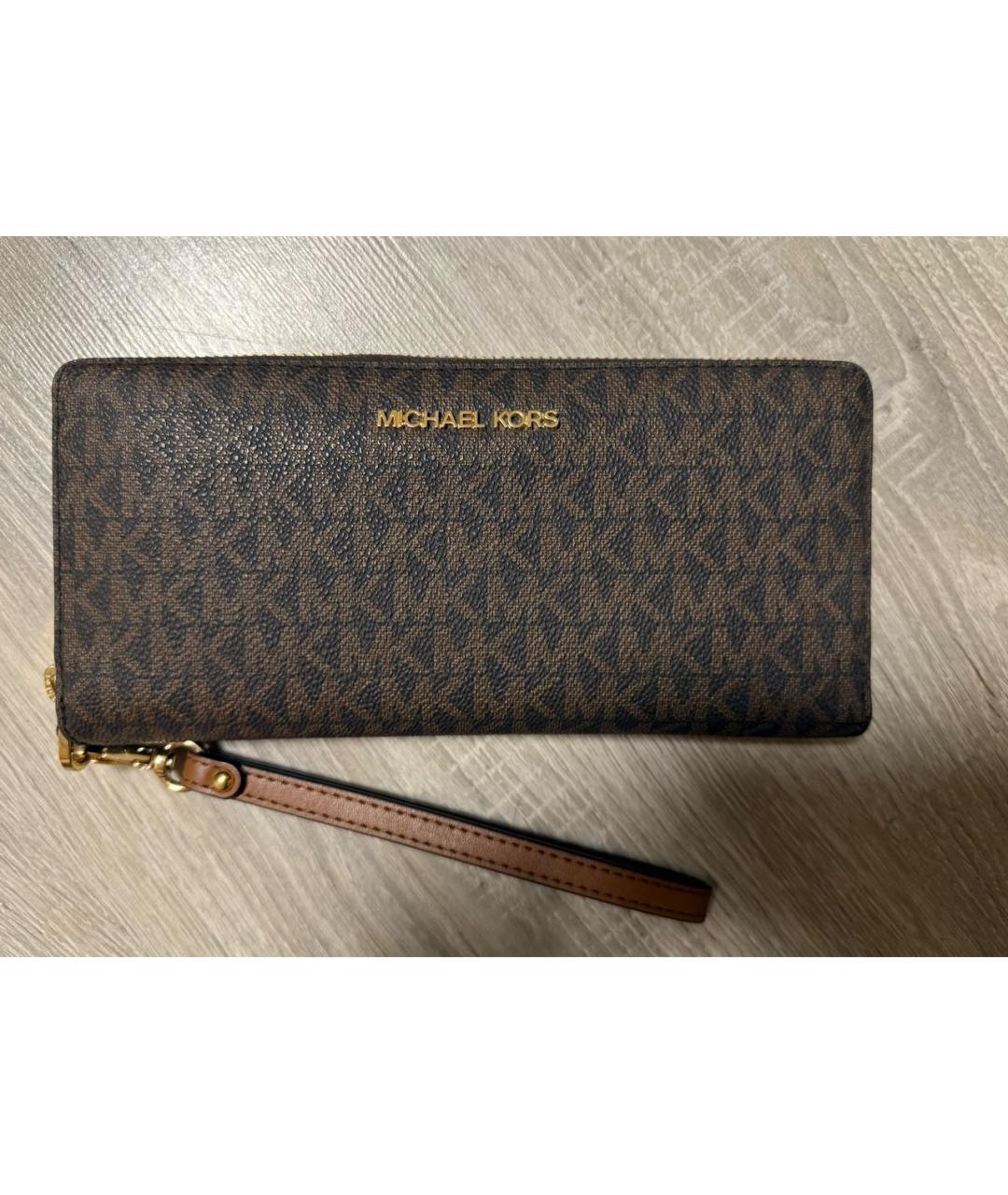 MICHAEL KORS Коричневый кошелек, фото 8