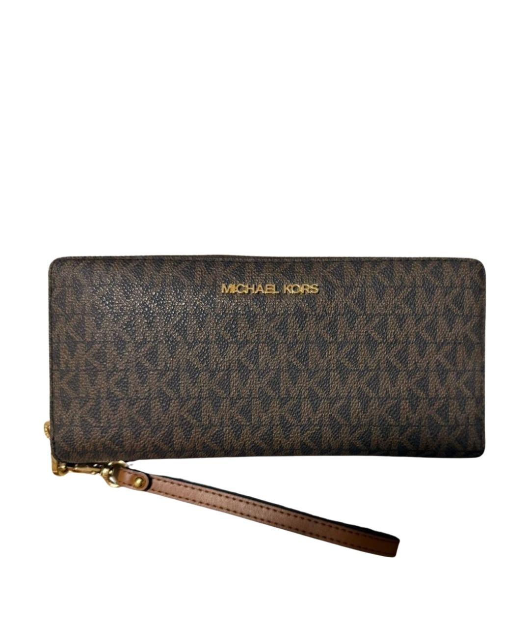 MICHAEL KORS Коричневый кошелек, фото 1