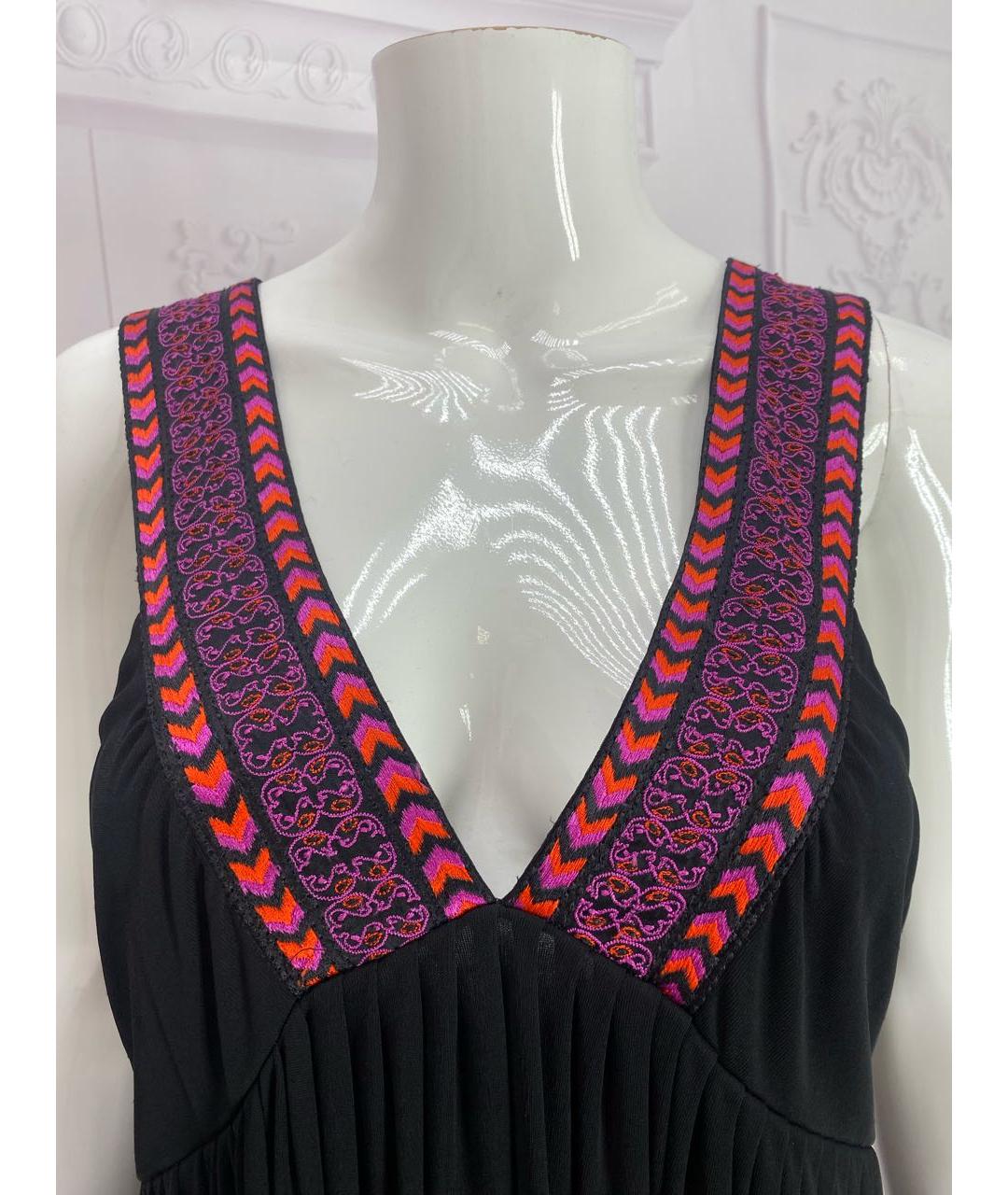 GUCCI Черное вискозное платье, фото 5