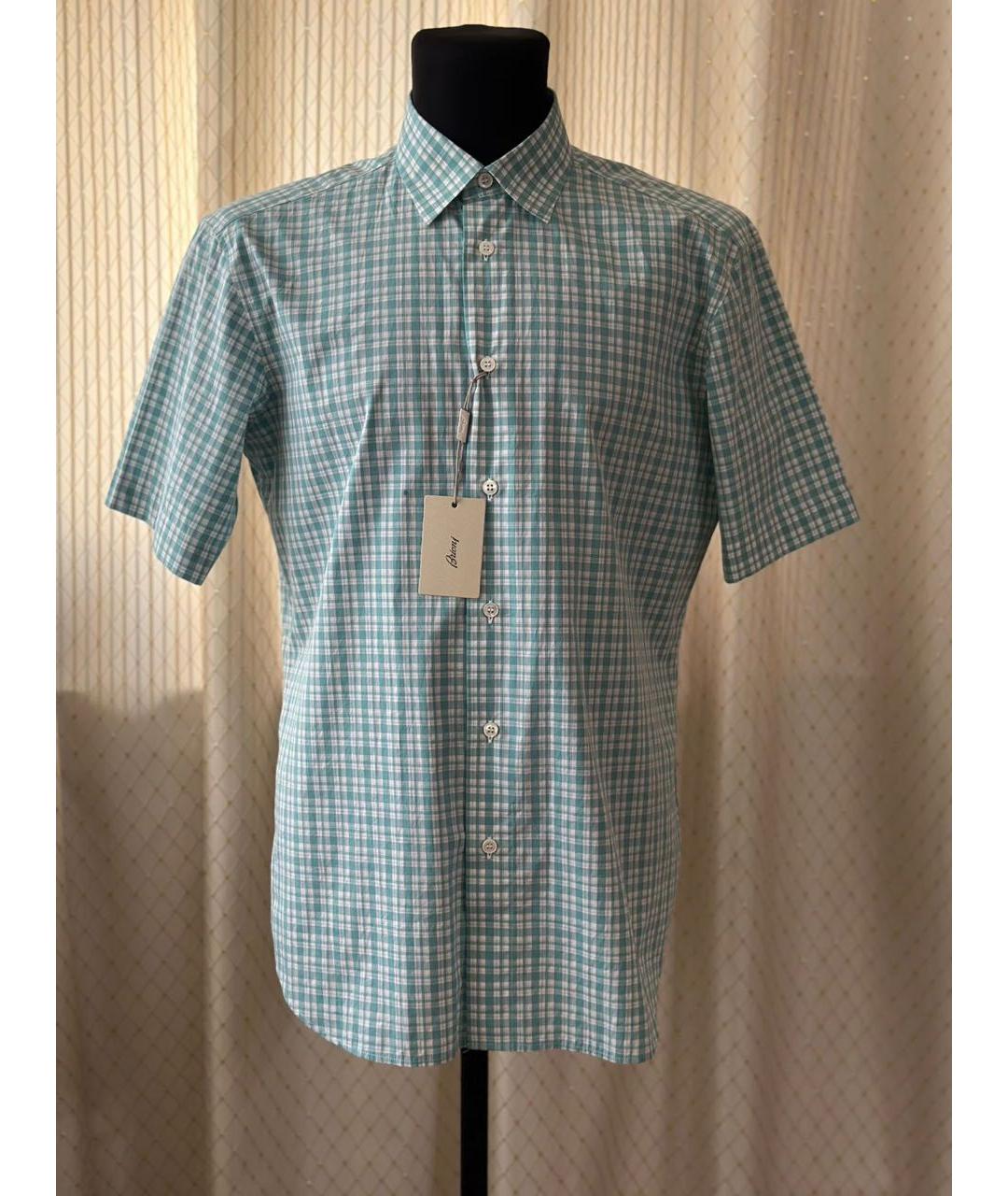 BRIONI Мульти хлопковая кэжуал рубашка, фото 4