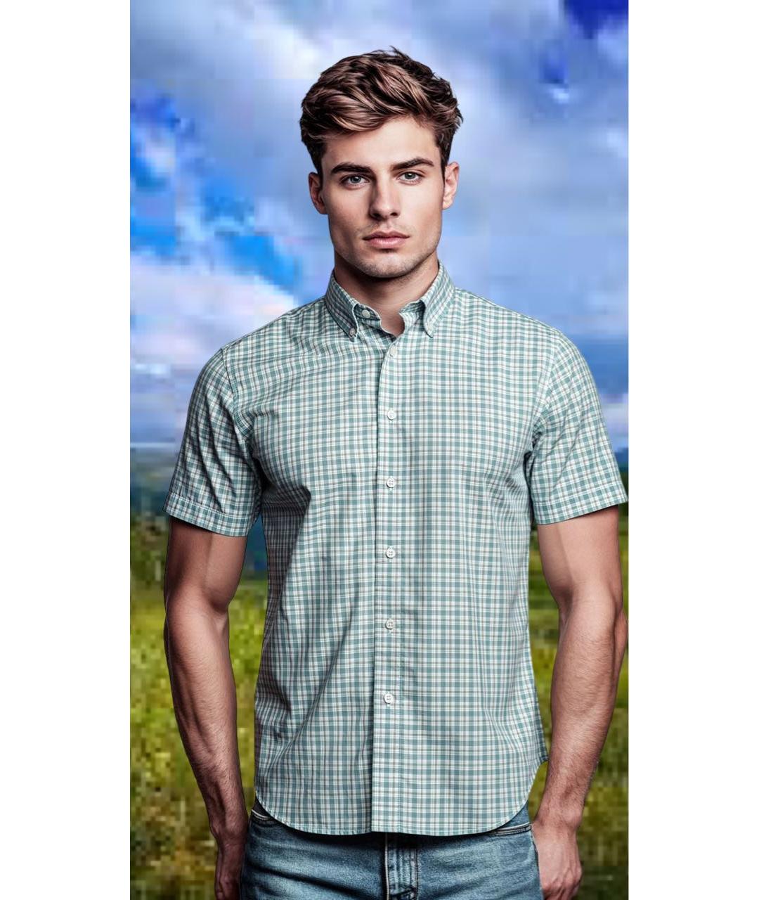 BRIONI Мульти хлопковая кэжуал рубашка, фото 7