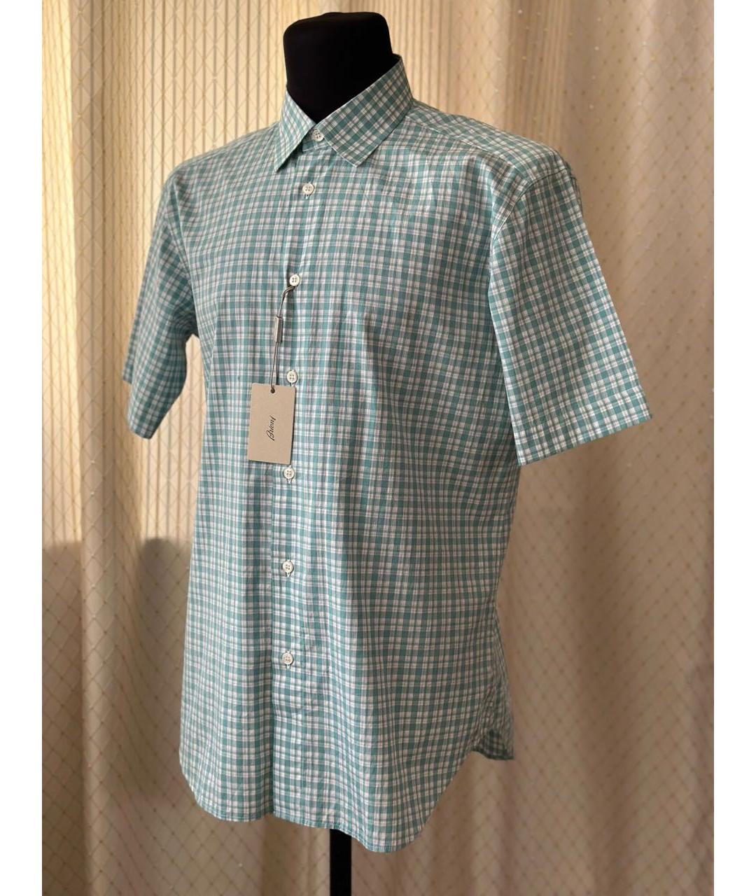 BRIONI Мульти хлопковая кэжуал рубашка, фото 3