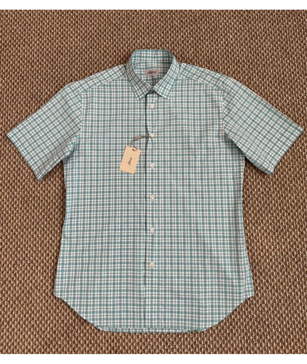 BRIONI Мульти хлопковая кэжуал рубашка, фото 9