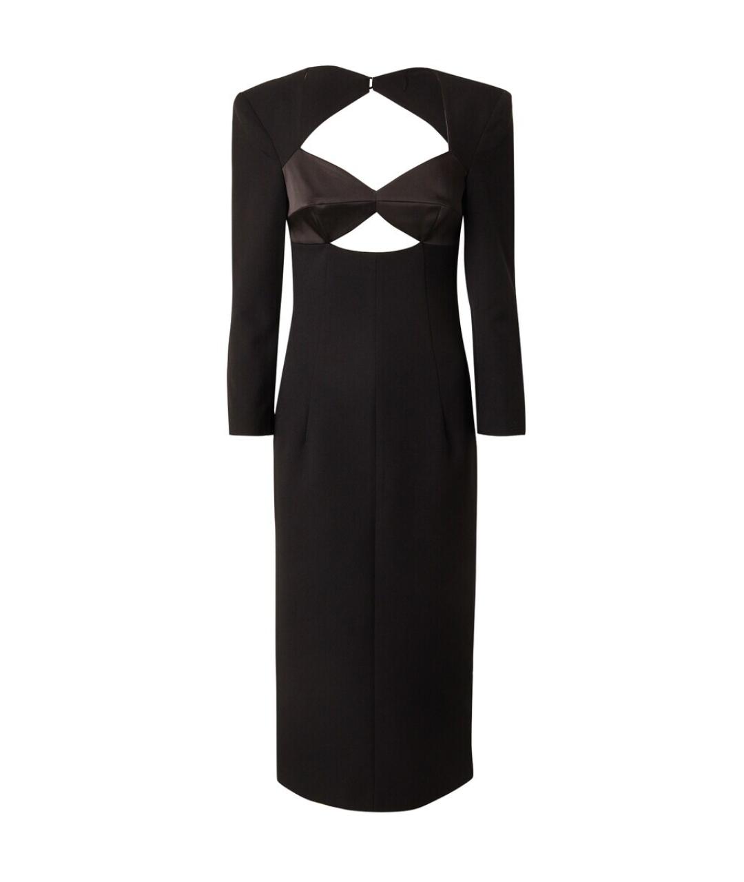 KARL LAGERFELD Черное полиэстеровое коктейльное платье, фото 1