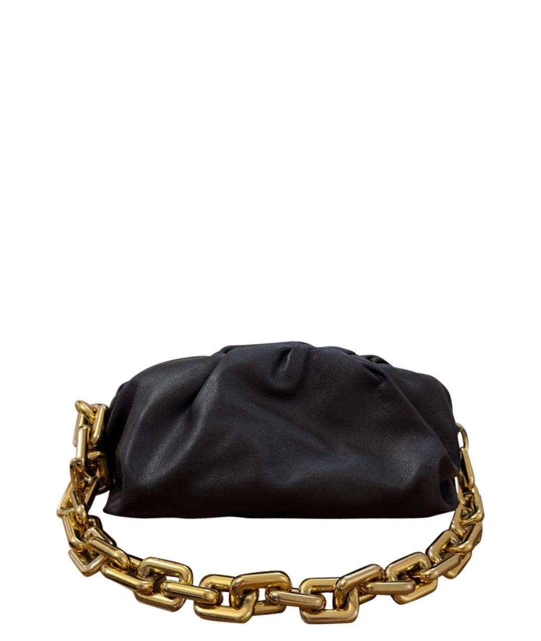 BOTTEGA VENETA Коричневая кожаная сумка через плечо, фото 1