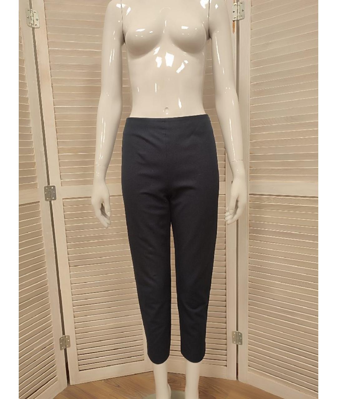 JOSEPH Темно-синие вискозные брюки узкие, фото 10