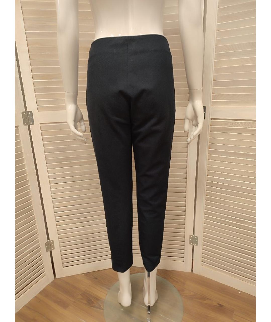 JOSEPH Темно-синие вискозные брюки узкие, фото 2