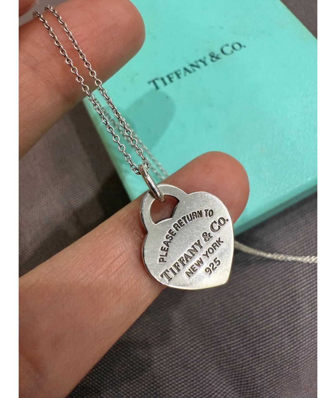 TIFFANY&CO Серебряное серебряное колье, фото 2