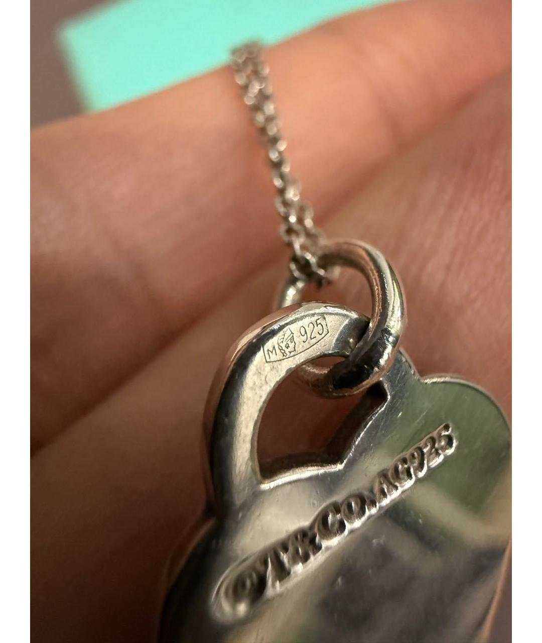 TIFFANY&CO Серебряное серебряное колье, фото 3