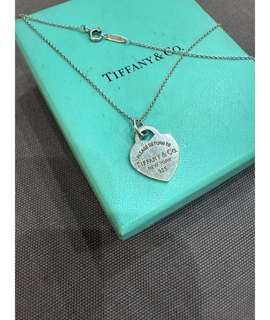 TIFFANY&CO Серебряное серебряное колье, фото 4