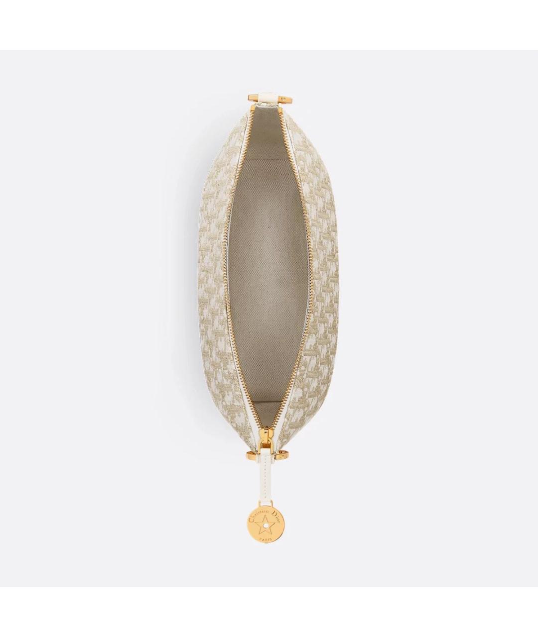 CHRISTIAN DIOR Бежевая сумка через плечо, фото 3