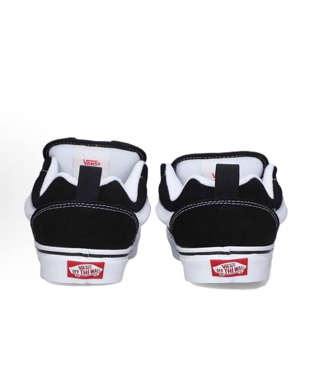 VANS Черные замшевые кроссовки, фото 4