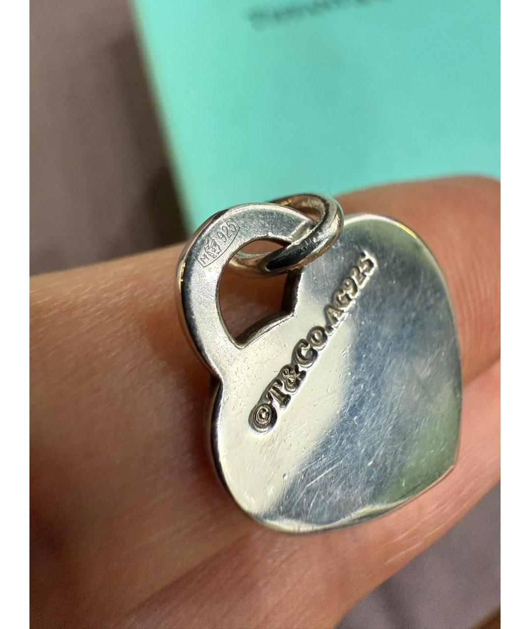 TIFFANY&CO Серебрянный серебряный кулон, фото 3