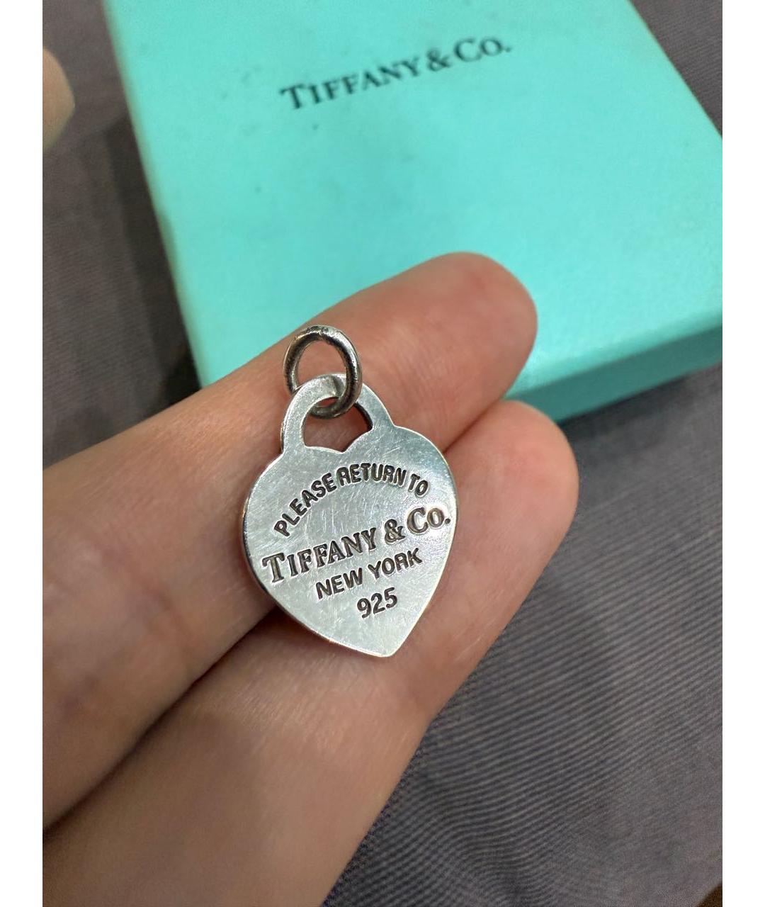 TIFFANY&CO Серебрянный серебряный кулон, фото 2