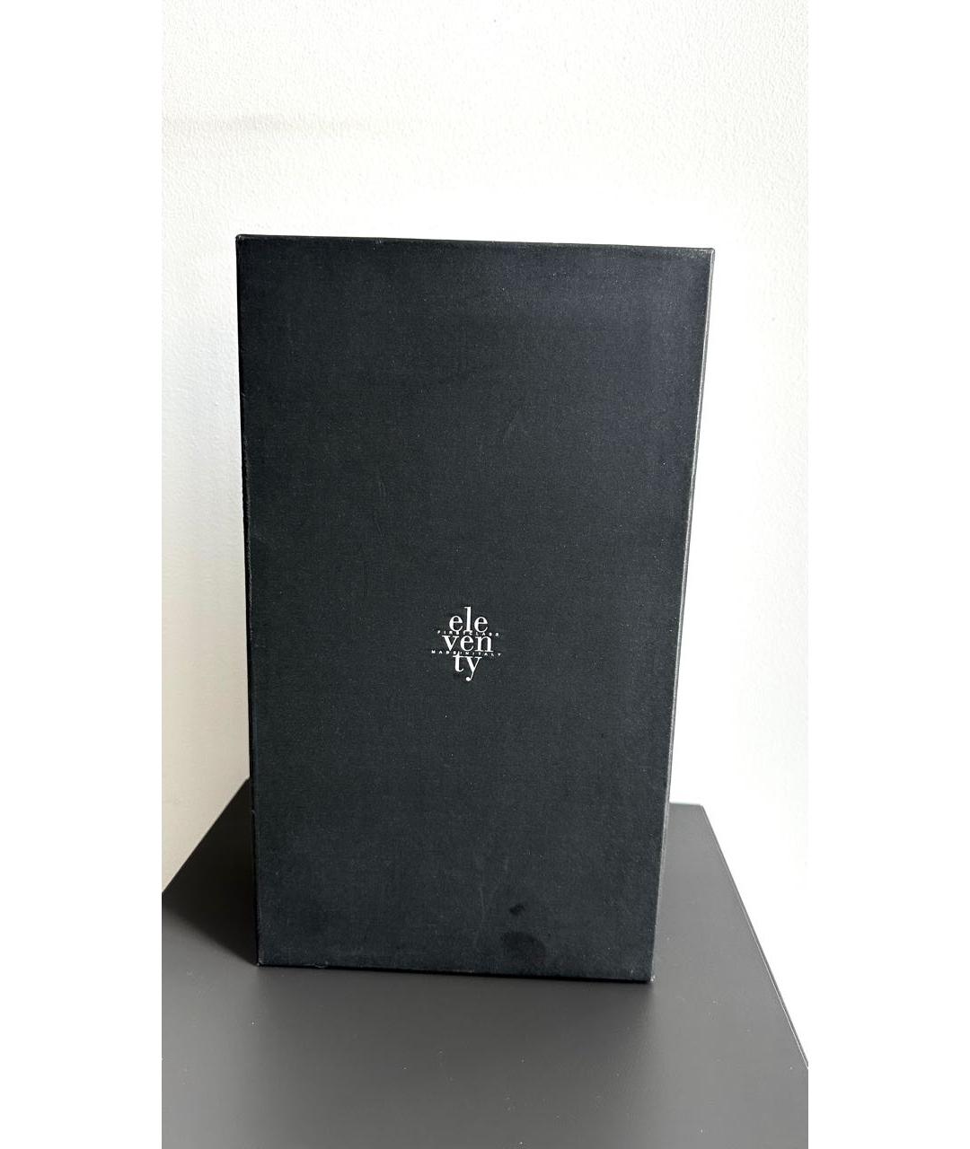 ELEVENTY Бирюзовые замшевые лоферы, фото 8