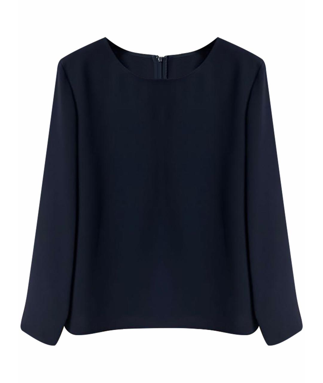 ARMANI JEANS Темно-синяя блузы, фото 1