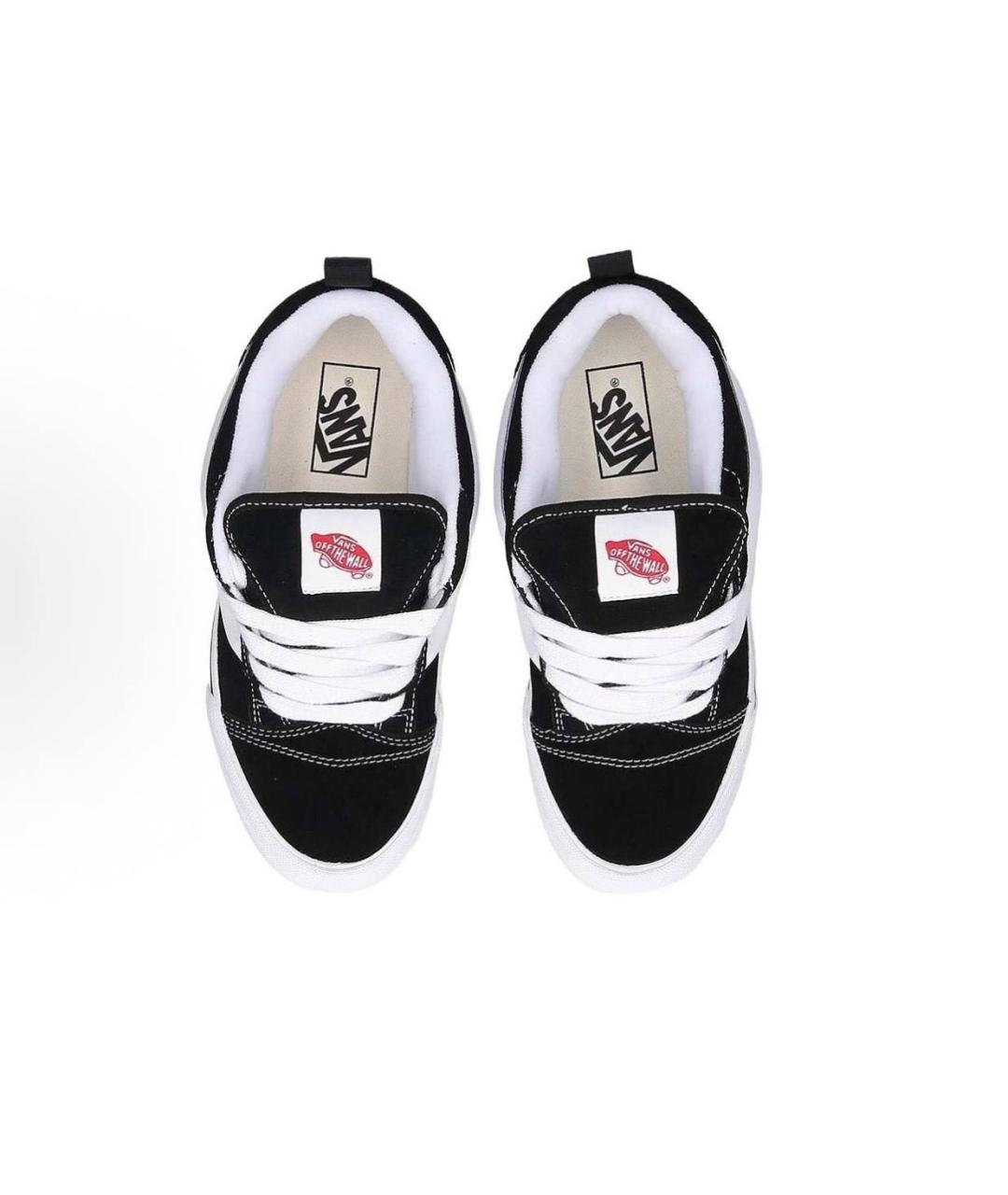 VANS Черные замшевые низкие кроссовки / кеды, фото 3