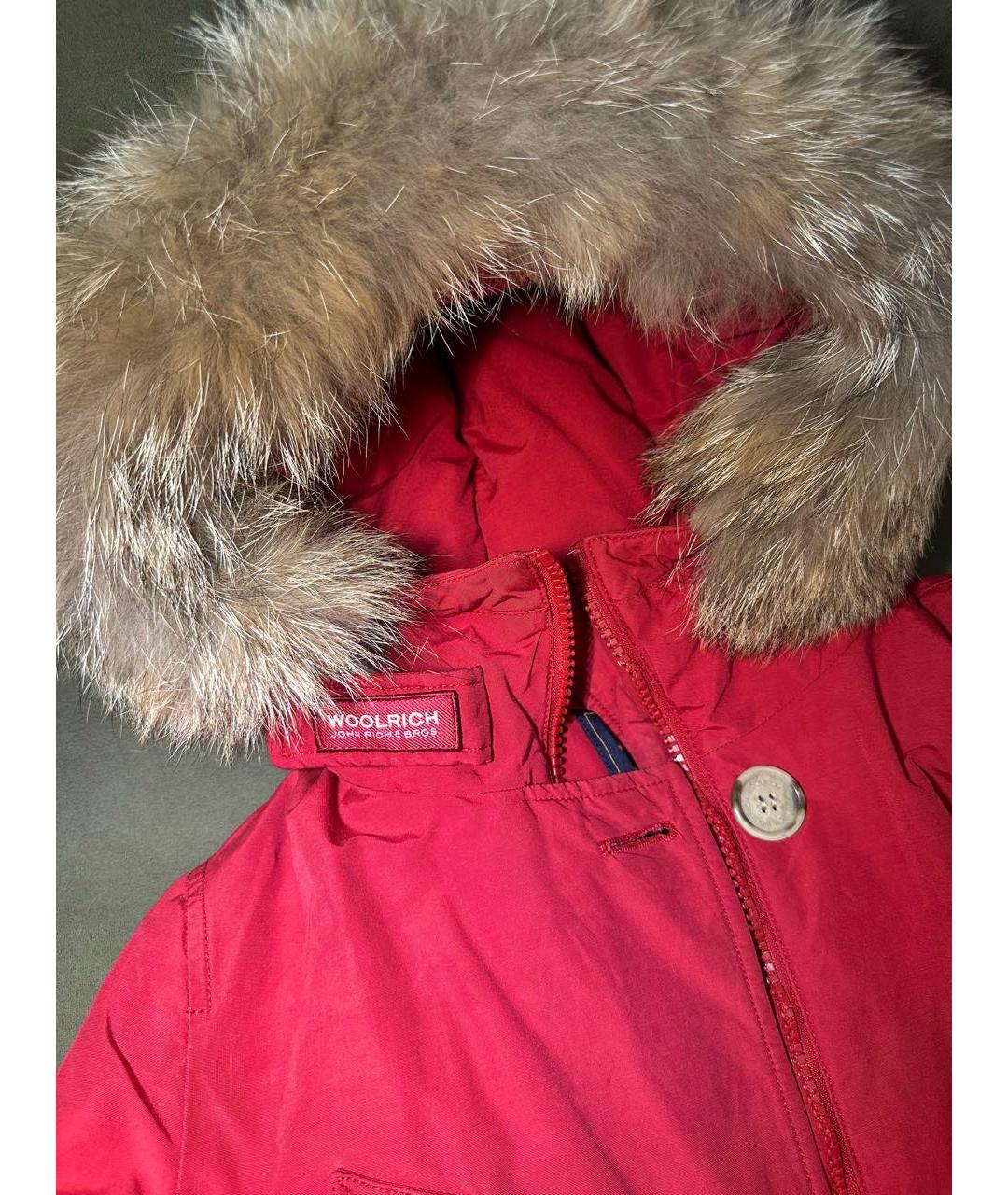 WOOLRICH Красная парка, фото 6