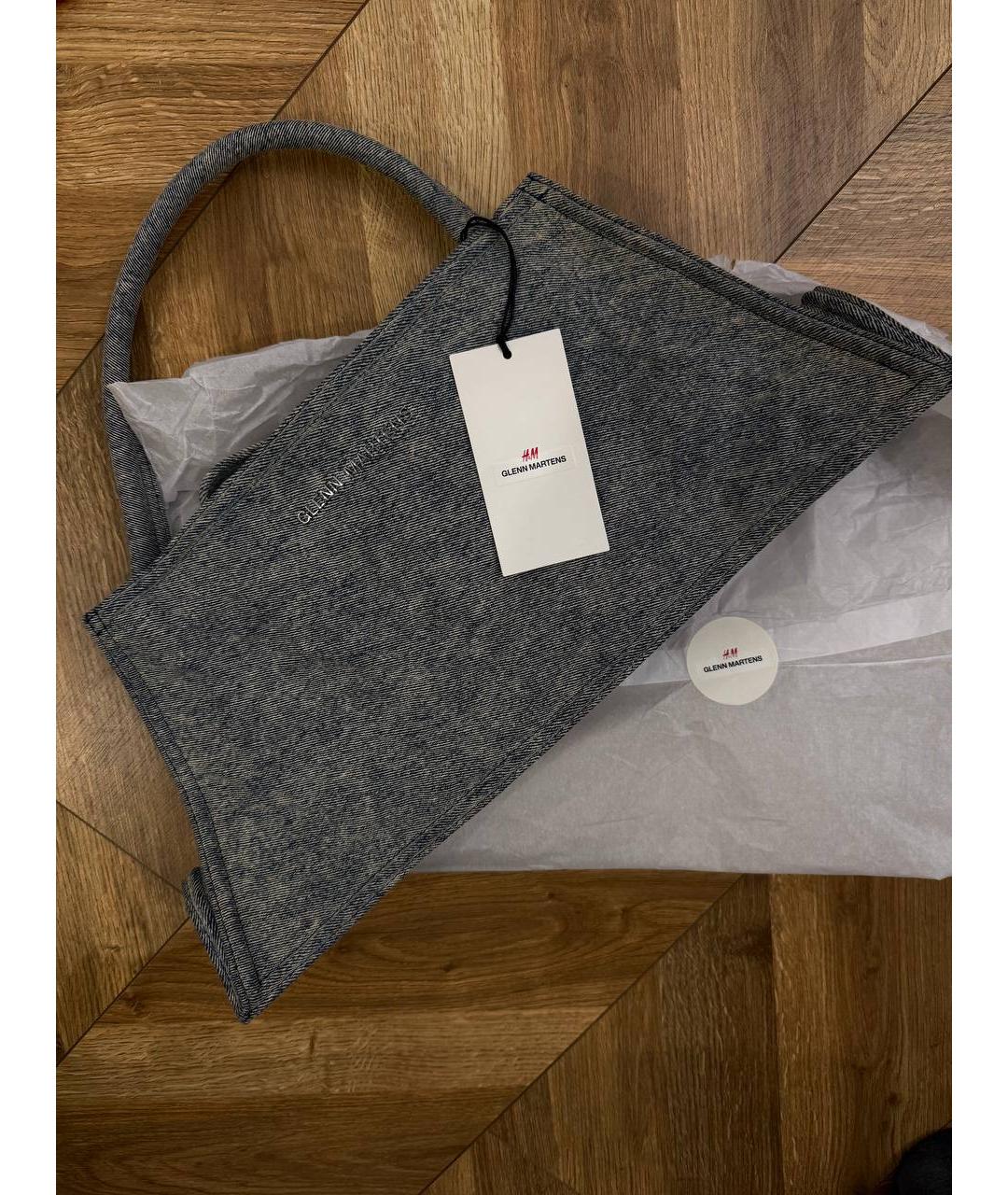 Y/PROJECT Деним сумка с короткими ручками, фото 2