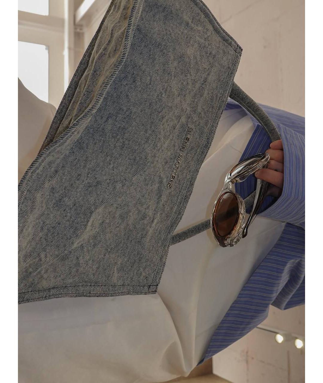 Y/PROJECT Деним сумка с короткими ручками, фото 6