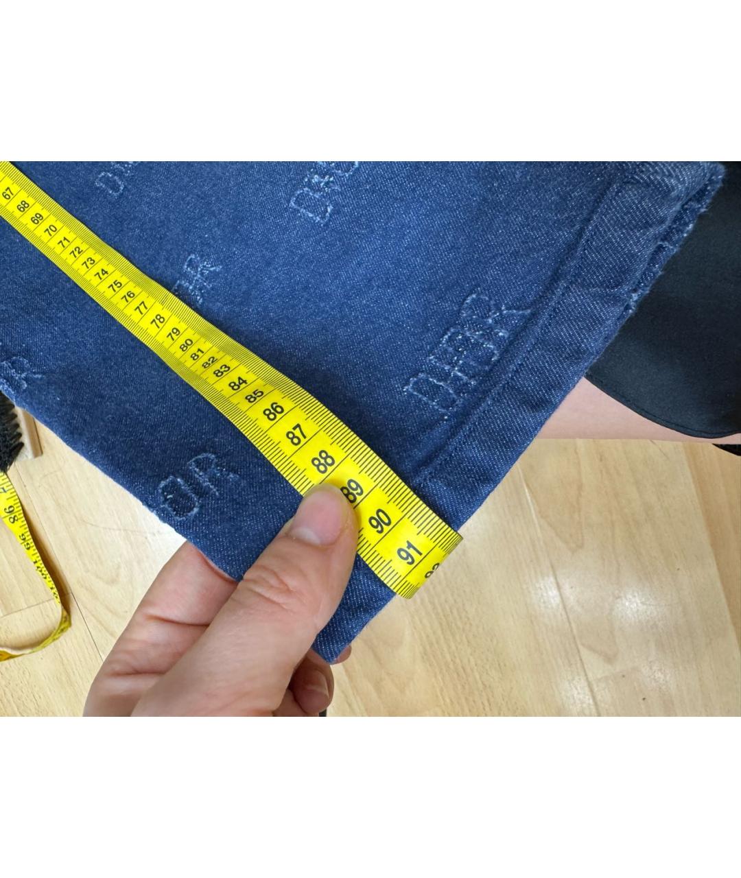 BABY DIOR Синие хлопковые детские джинсы, фото 6