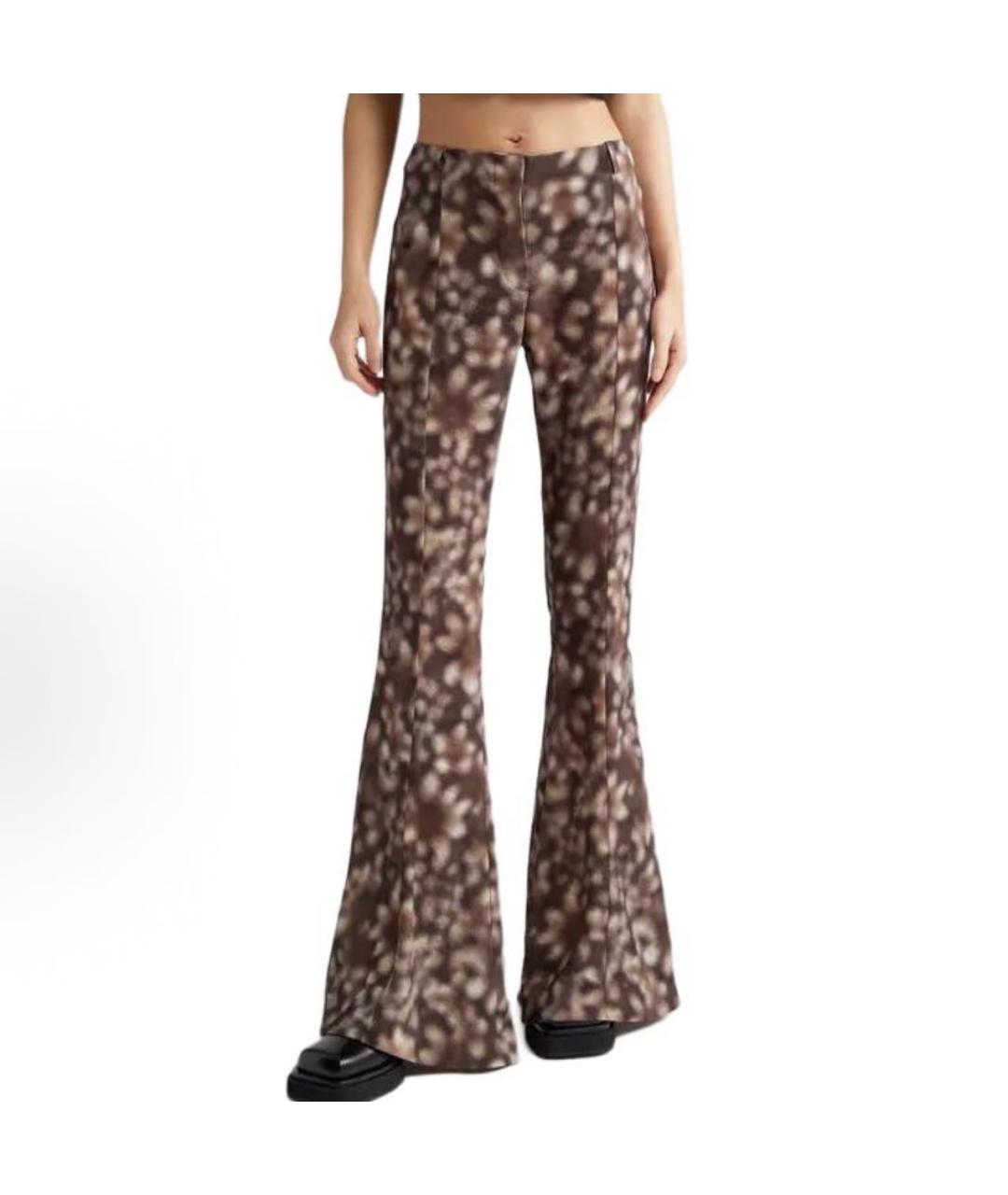 ACNE STUDIOS Мульти полиэстеровые брюки широкие, фото 2