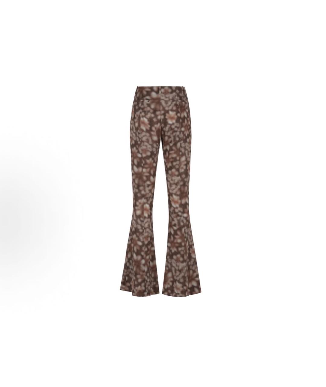 ACNE STUDIOS Мульти полиэстеровые брюки широкие, фото 7