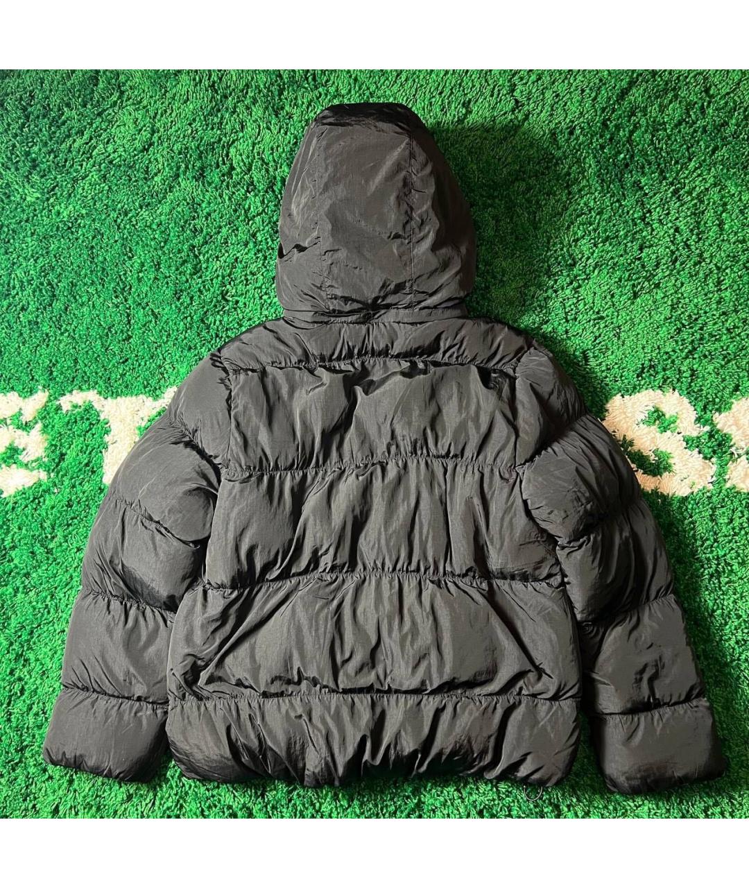 JORDAN Черный полиэстеровый пуховик, фото 2