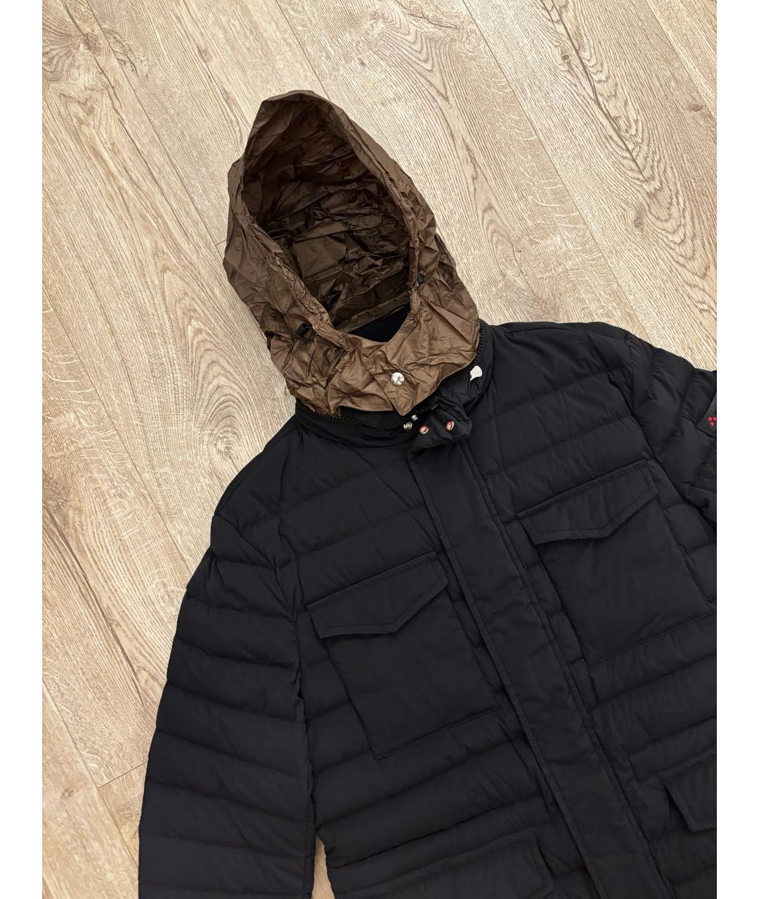PEUTEREY Черный пуховик, фото 4
